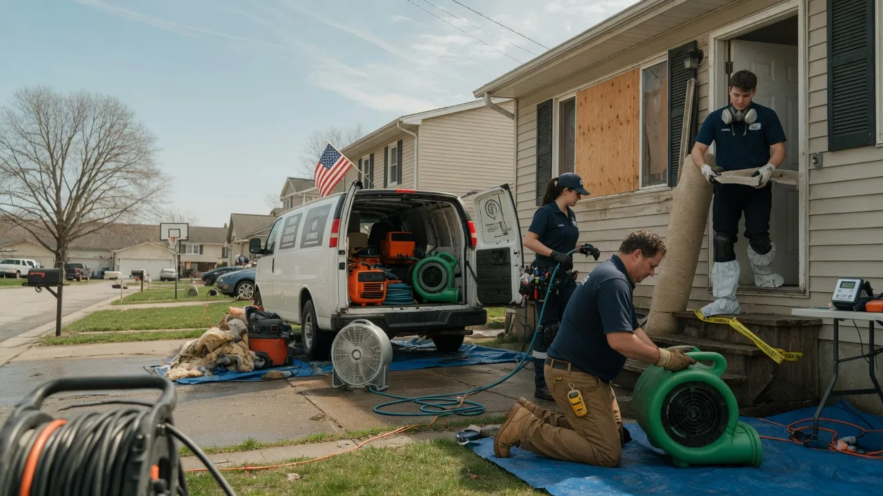 Water Damage Restoration in Bloomville, OH near me